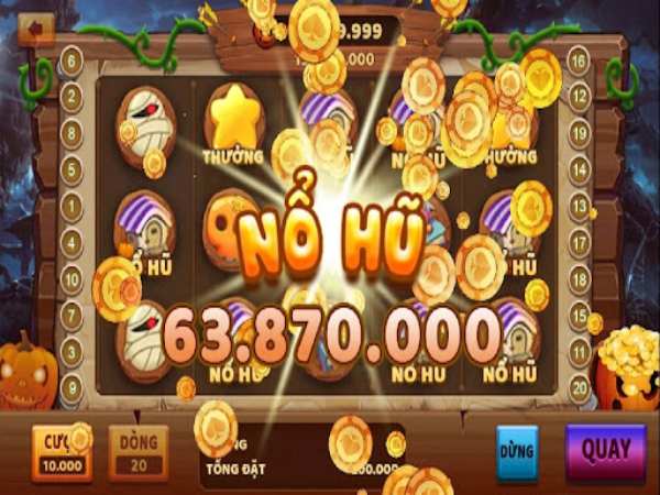 Game nổ hũ có phần thưởng cực lớn
