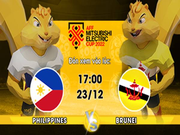Dự đoán bóng đá Philippines vs Brunei, 17h00 ngày 23/12