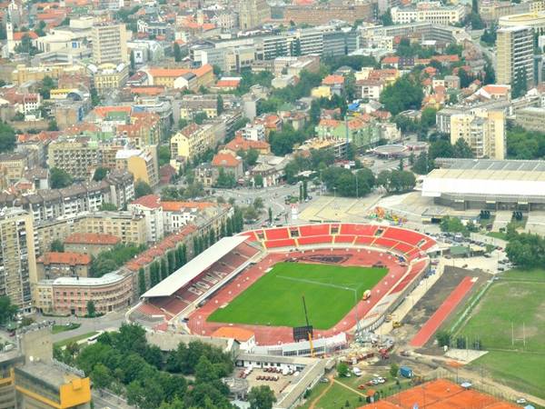 Vojvodina Stadium - Sân bóng Serbia