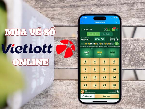 Hướng dẫn cách mua vé số vietlott online từ A đến Z