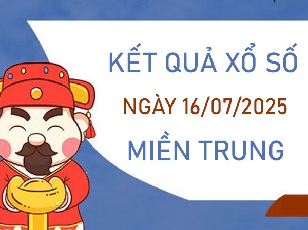 Phân tích KQXS Miền Trung 16/7/2025 thống kê loto giải tám