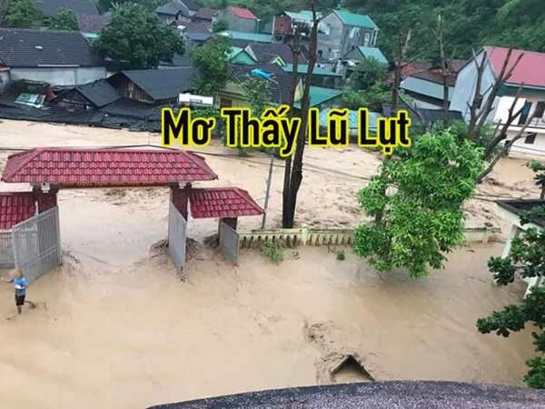 Nằm mơ thấy lũ lụt dâng cao vào nhà là điềm gì, có con gì lộc phát?