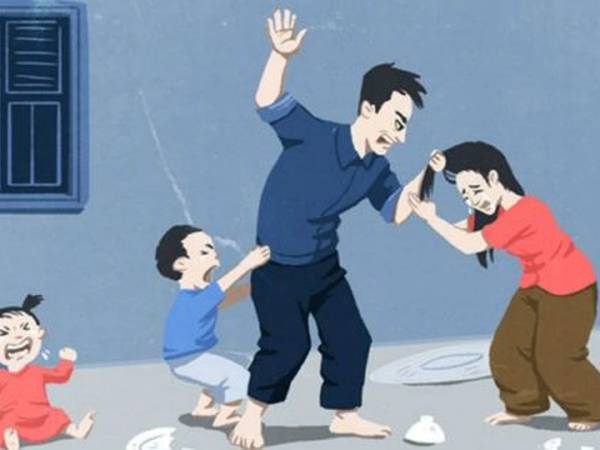 Chiêm bao thấy chồng cũ đánh vợ