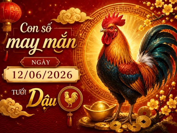 Đón lộc lớn với con số may mắn ngày 12/06/2026 tuổi Dậu
